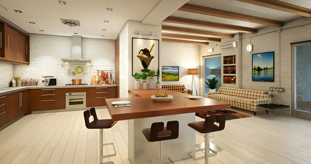 Elegant Spacious Duplex Design with Luxury Finishes