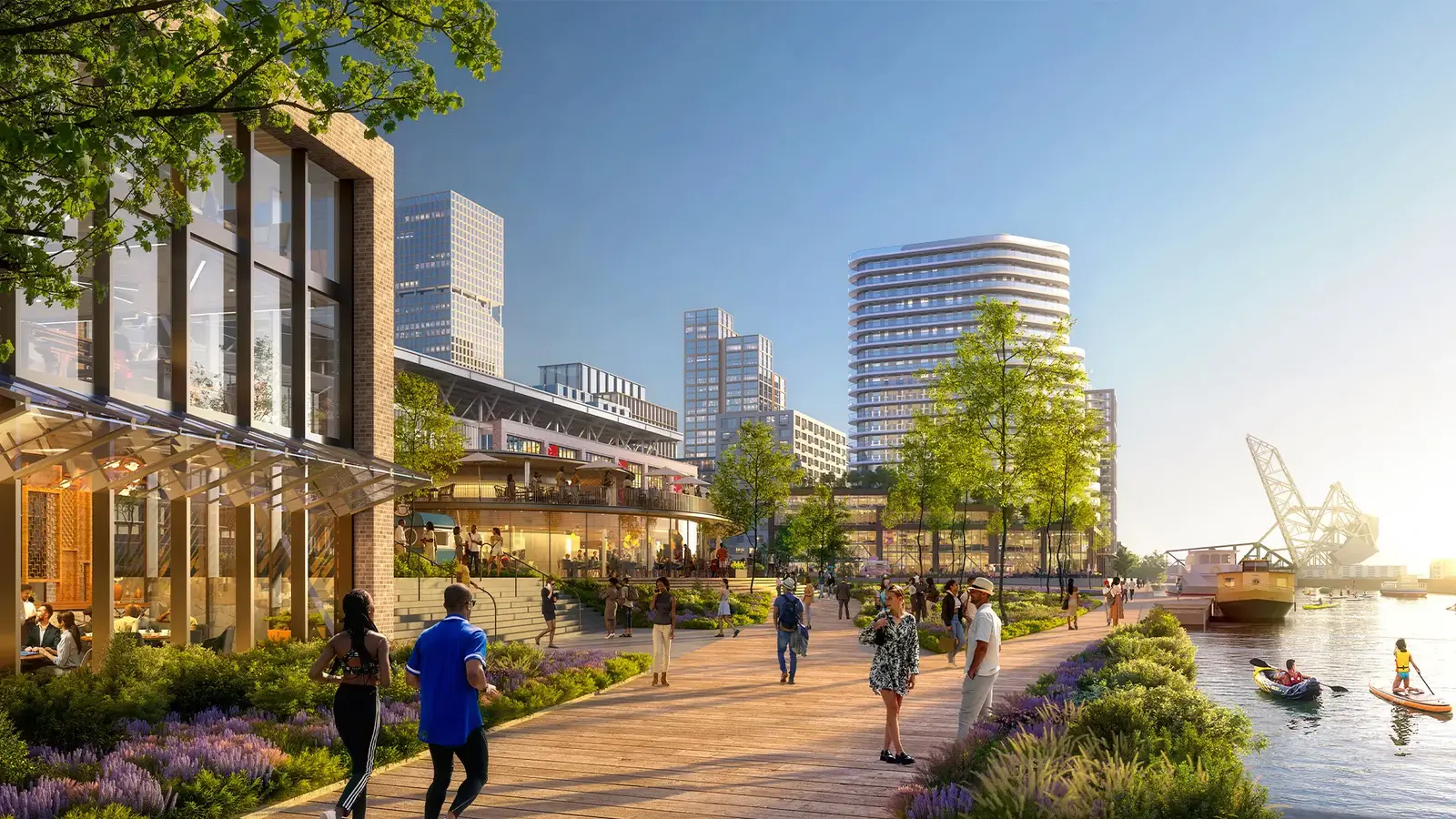 Community Shopping Center Development with Anchor Stores