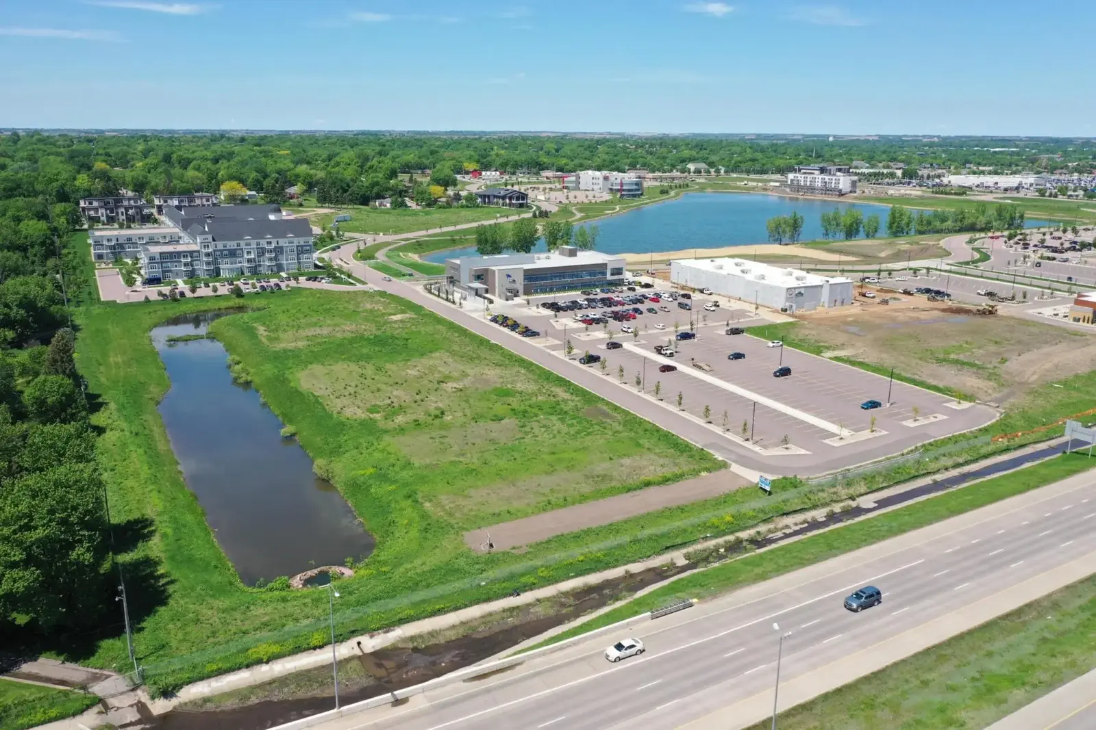 Highway Frontage Commercial Land with Visibility