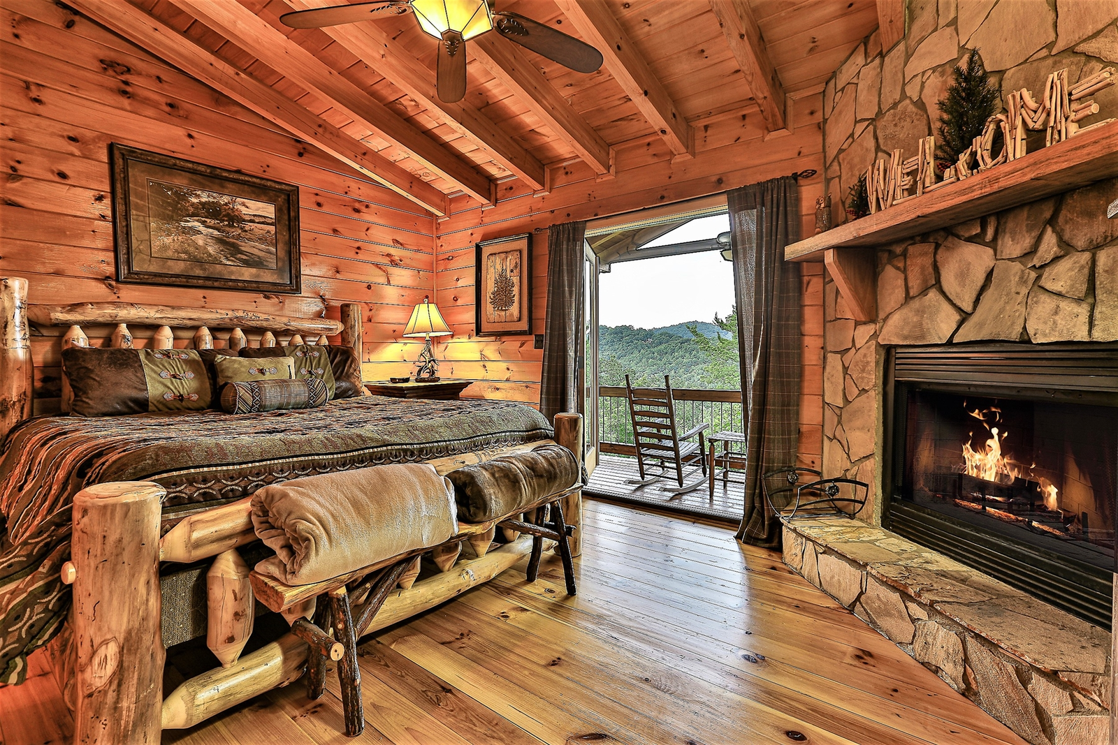 Mountain Cabin Retreat with Private Lake Access