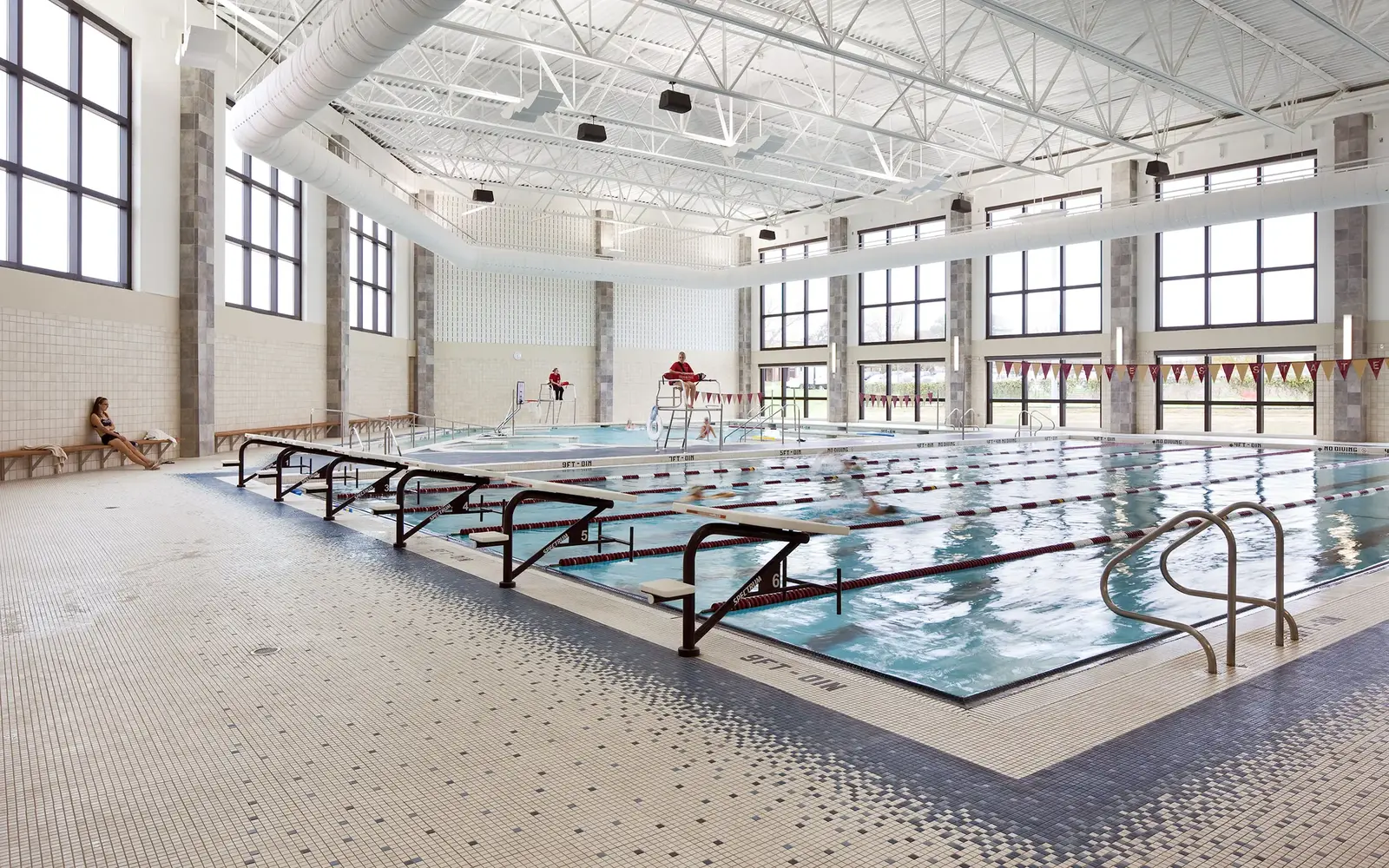 Swimming Pool and Recreation Center with Activities