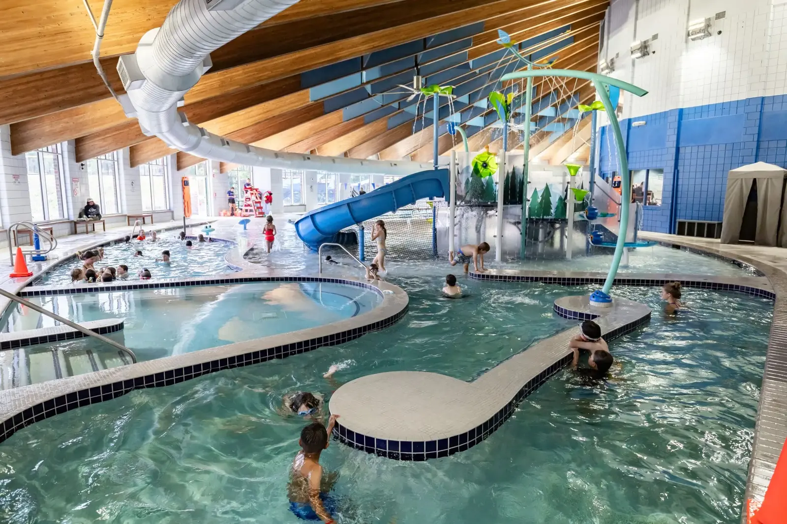 Swimming Pool and Recreation Center with Activities