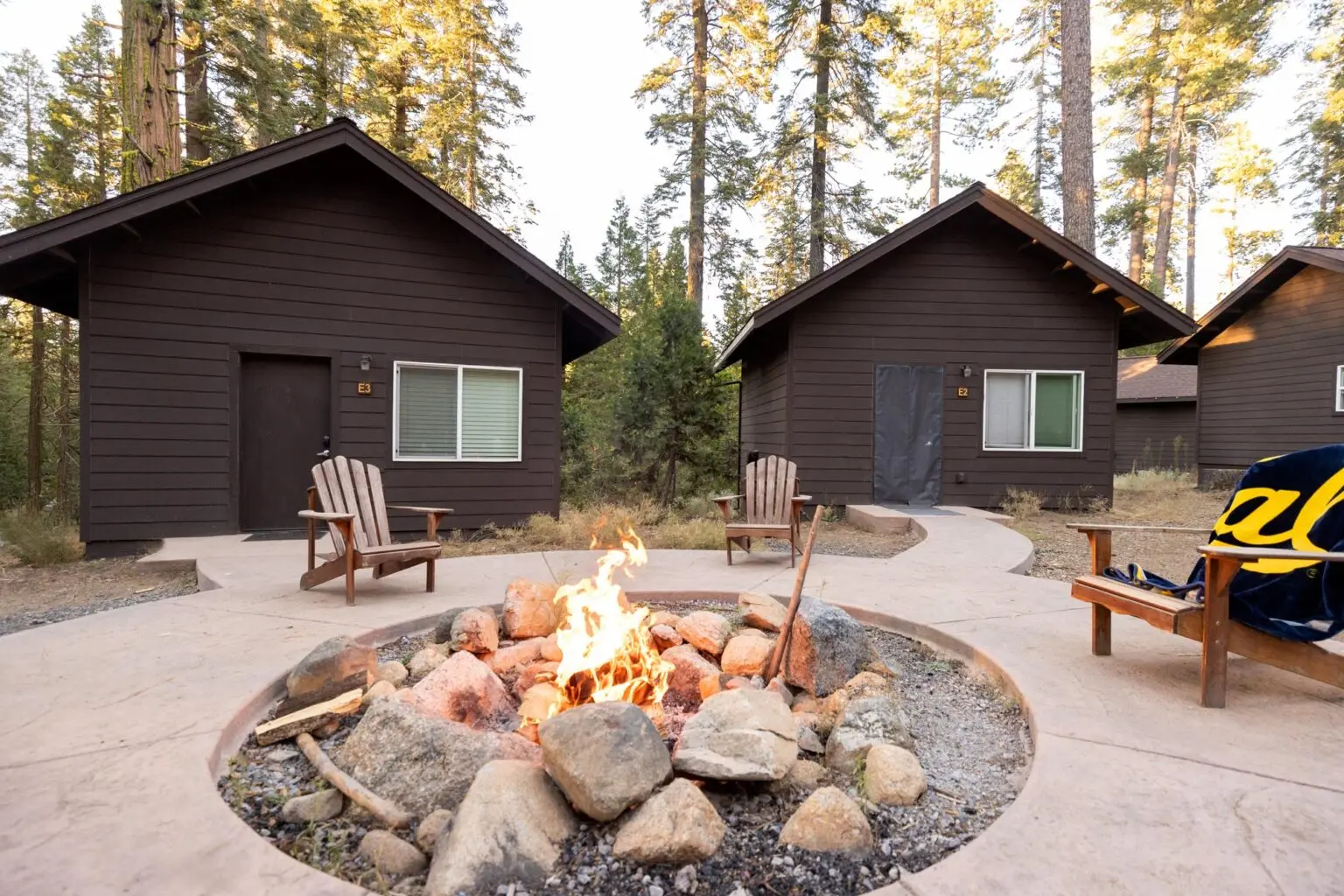 Mountain Retreat Campsite with Cabins and Facilities