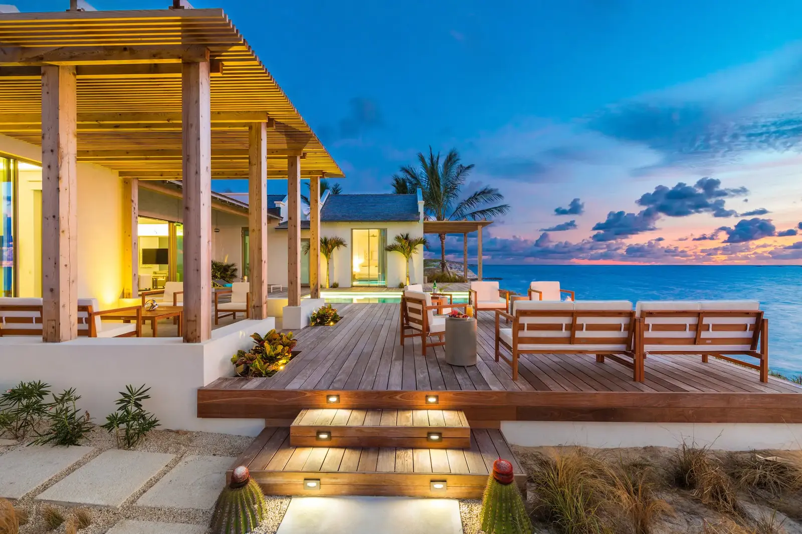 Majestic Luxury Villa with Private Beach Access