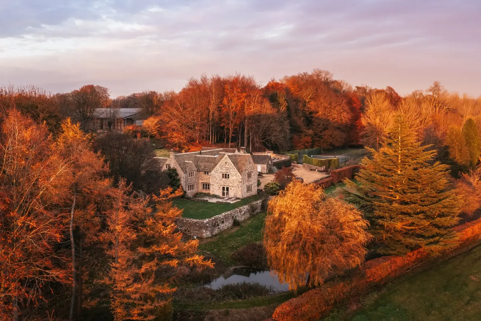 Quaint Country Guest House Surrounded by Fields
