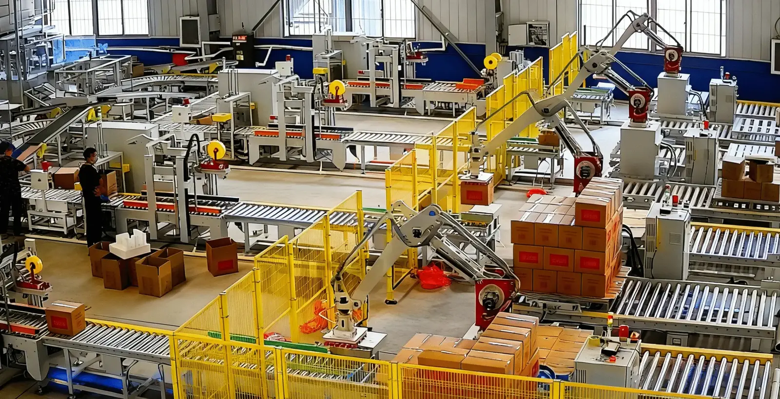 Automated Packaging Plant with High Efficiency